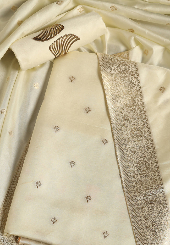 MeenaKari Elegance Art Silk Suit