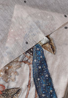 Mirror Work Suit Fabric