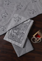 Cotton Printed Unstitched Suit