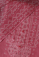 Bandhani Print Unstitched Suit 