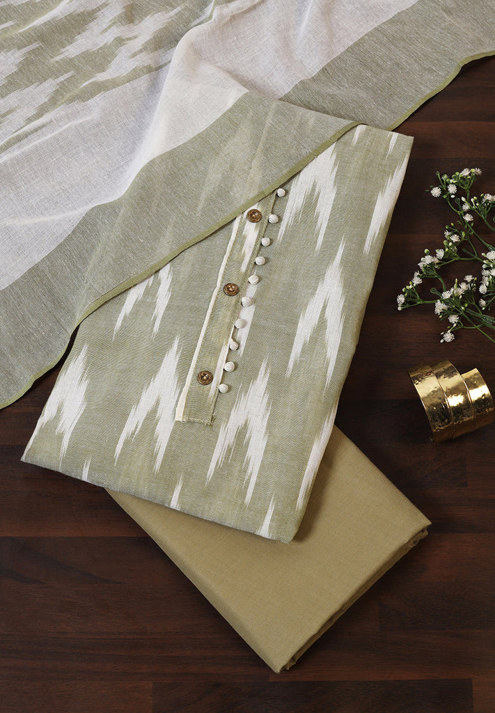Effortless Style Meets Artisanal Ikat on Soft Cotton