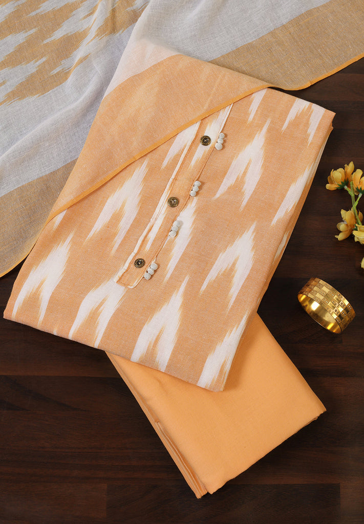 Effortless Style Meets Artisanal Ikat on Soft Cotton