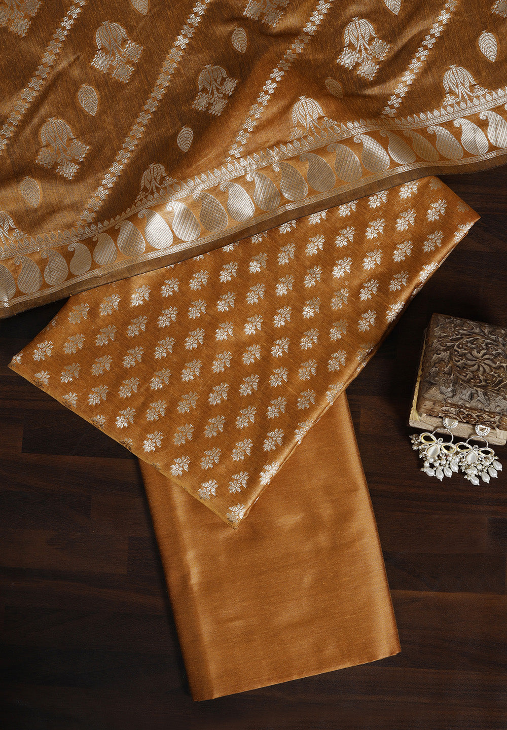 Banarsi Silk Fabric Suit
