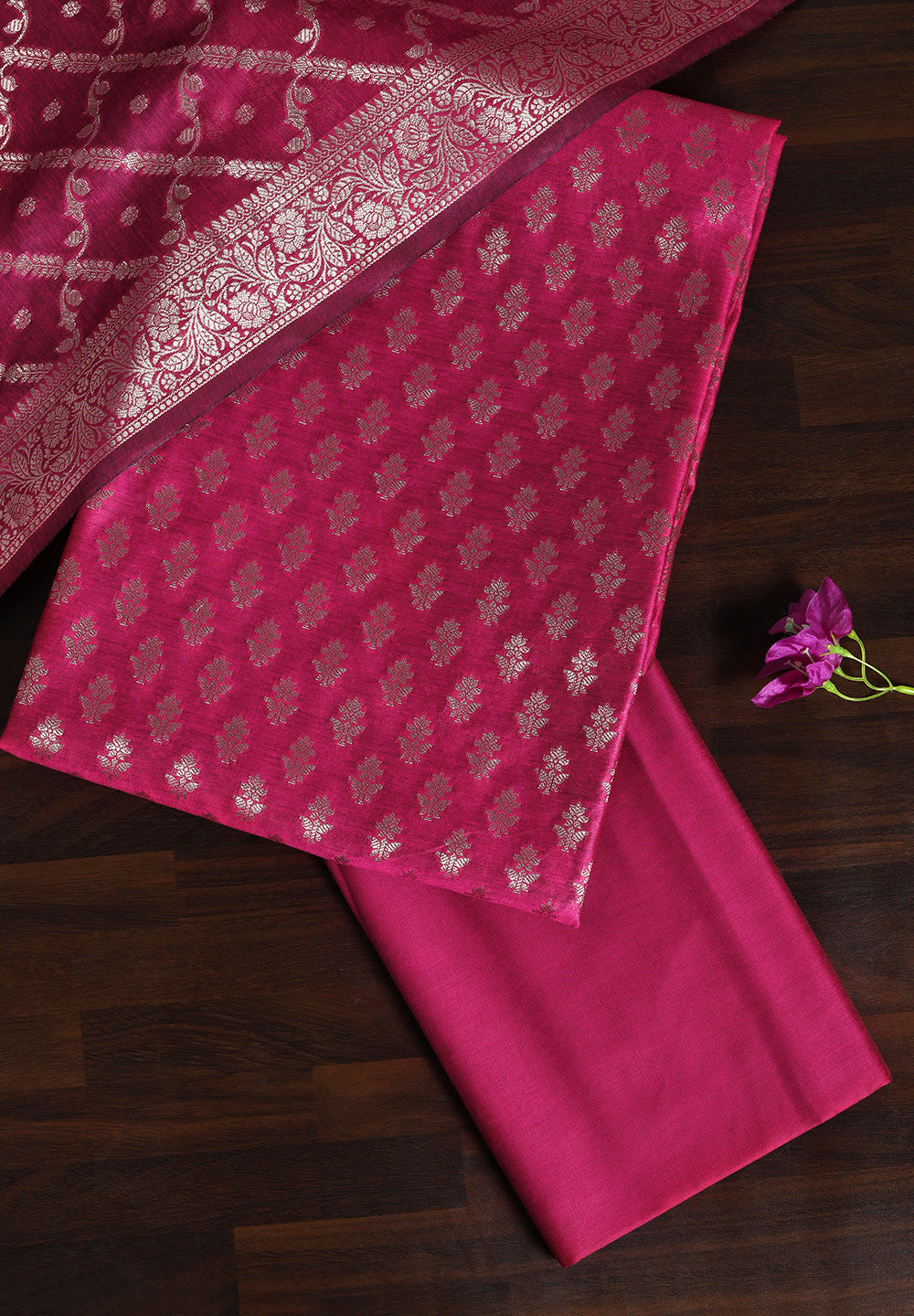 Banarsi Silk Fabric Suit