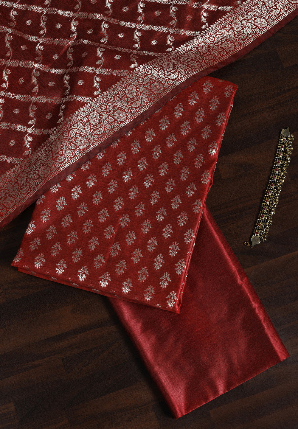 Banarsi Silk Fabric Suit