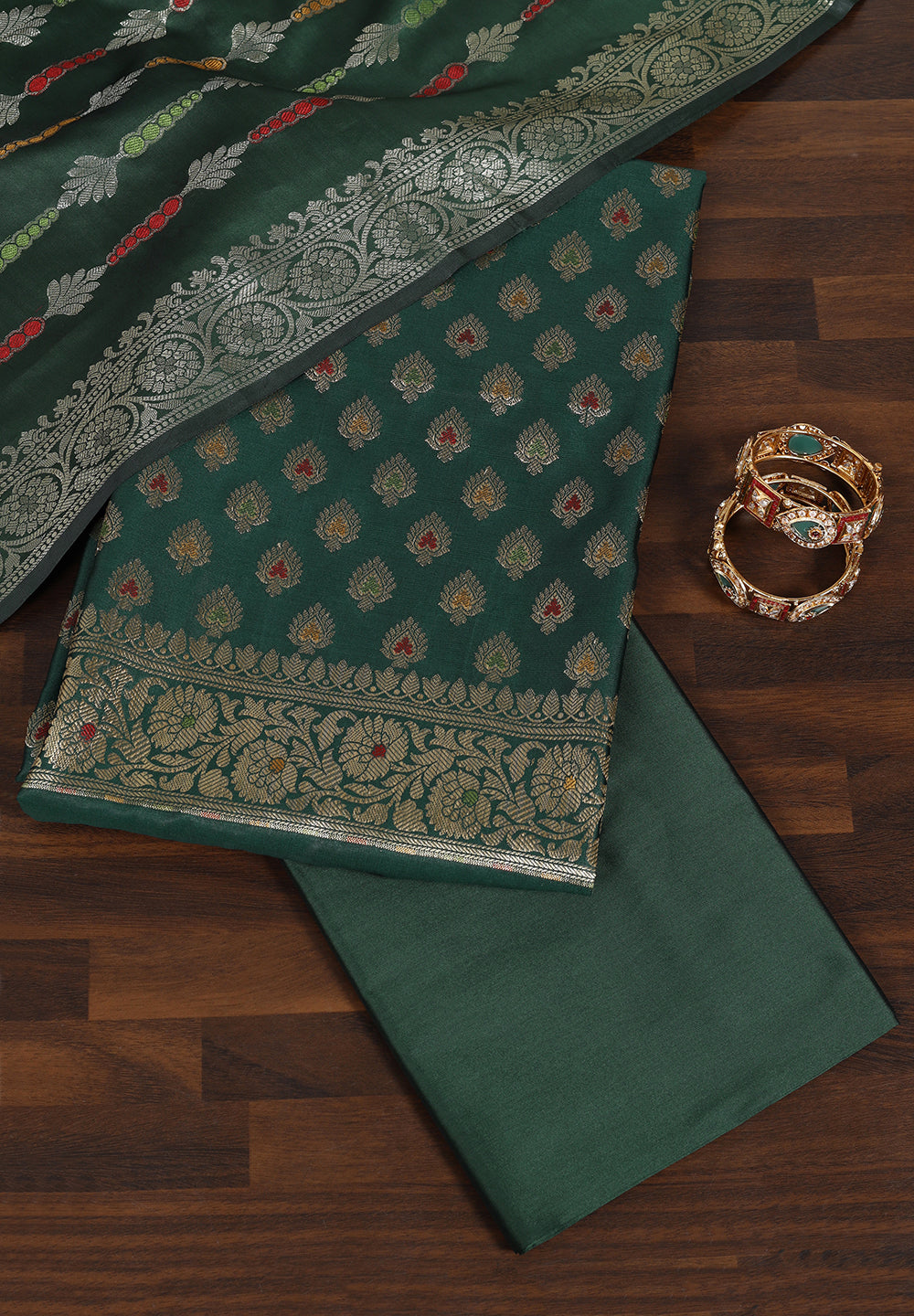 Banarsi Silk Fabric Suit