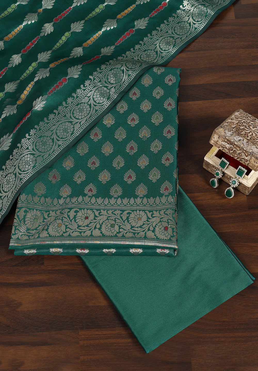 Banarsi Silk Fabric Suit