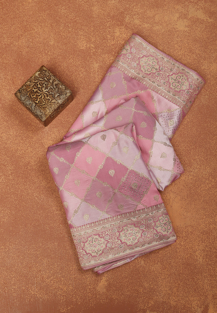 Satin Silk Designer Saree