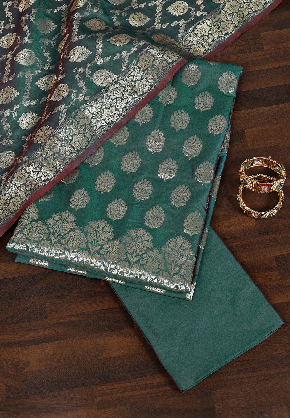 Banarsi Silk Fabric Suit