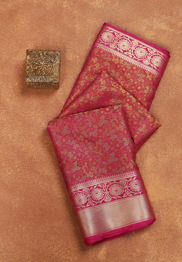 SILK ZARI BORDER SAREE