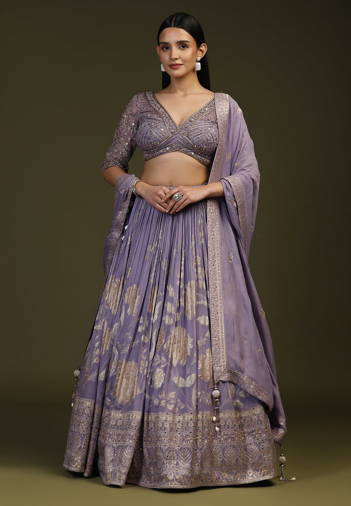 Buy Banarasi Readymade Lehenga for Bride