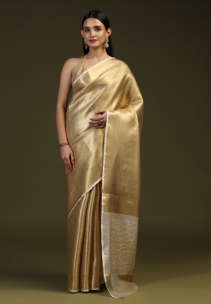 GOLD ZARI SILK SAREE