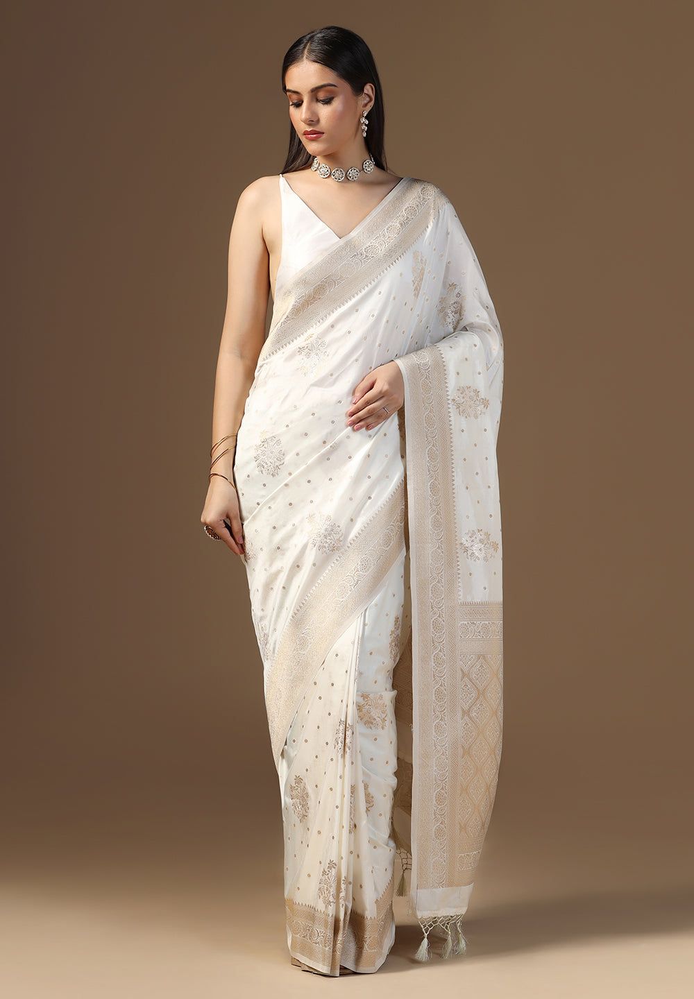 Shop Banarsi Soft Silk Saree for Women