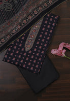 Muslin Cotton Suit With Zarkan Work