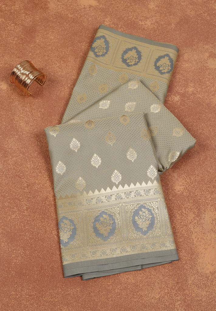 Banarasi Silk Saree with Classic Zari Work