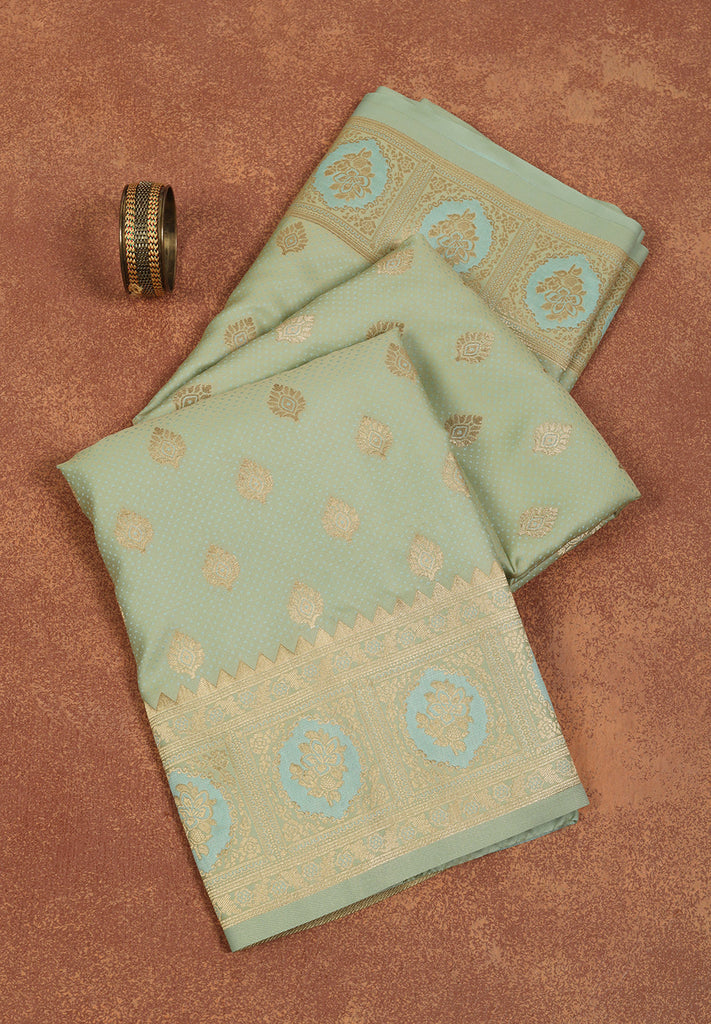 Banarasi Silk Saree with Classic Zari Work