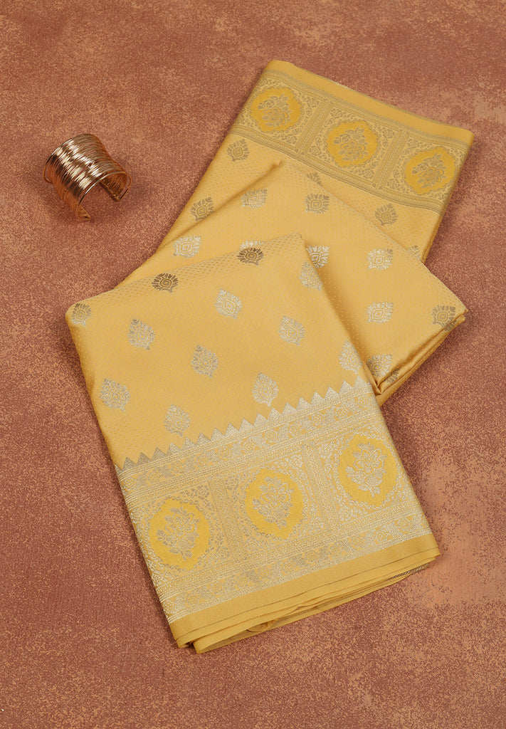 Banarasi Silk Saree with Classic Zari Work