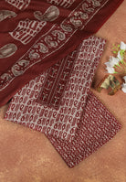 printed cotton unstitched suit