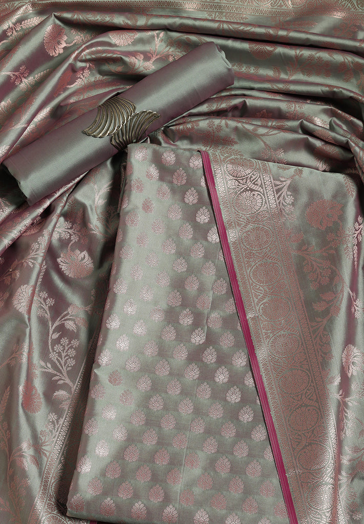 Banarasi Silk Fabric Set