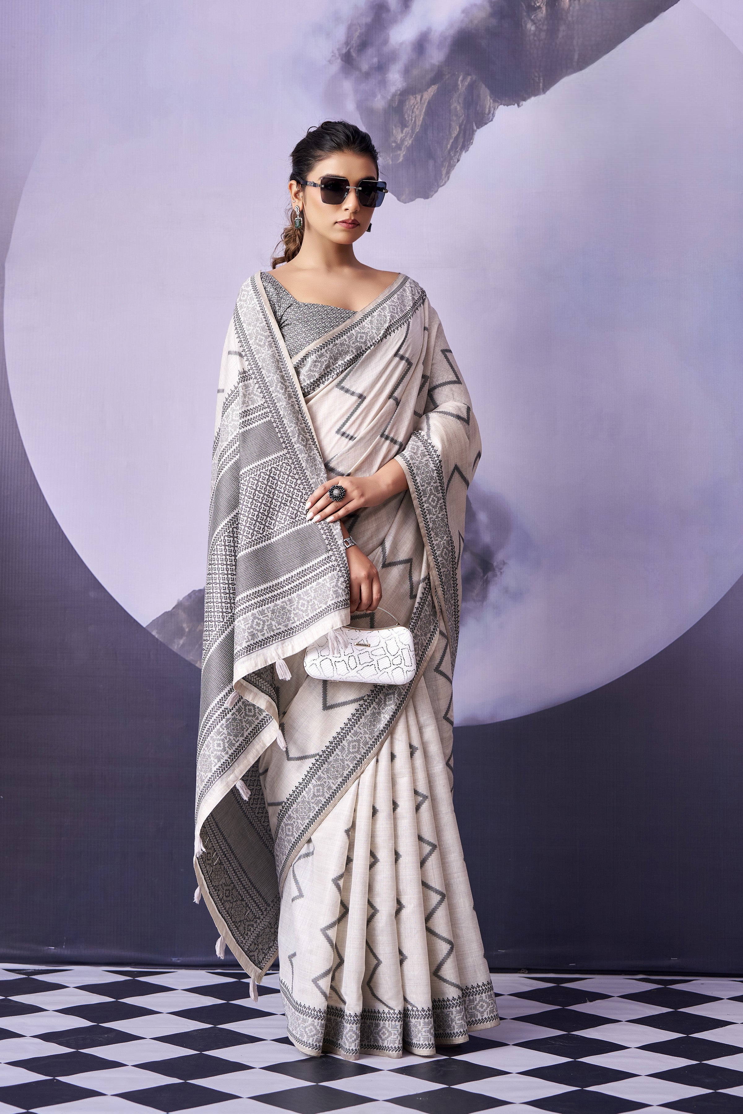 Elevate Your Everyday Style in Premium Printed Cotton Saree