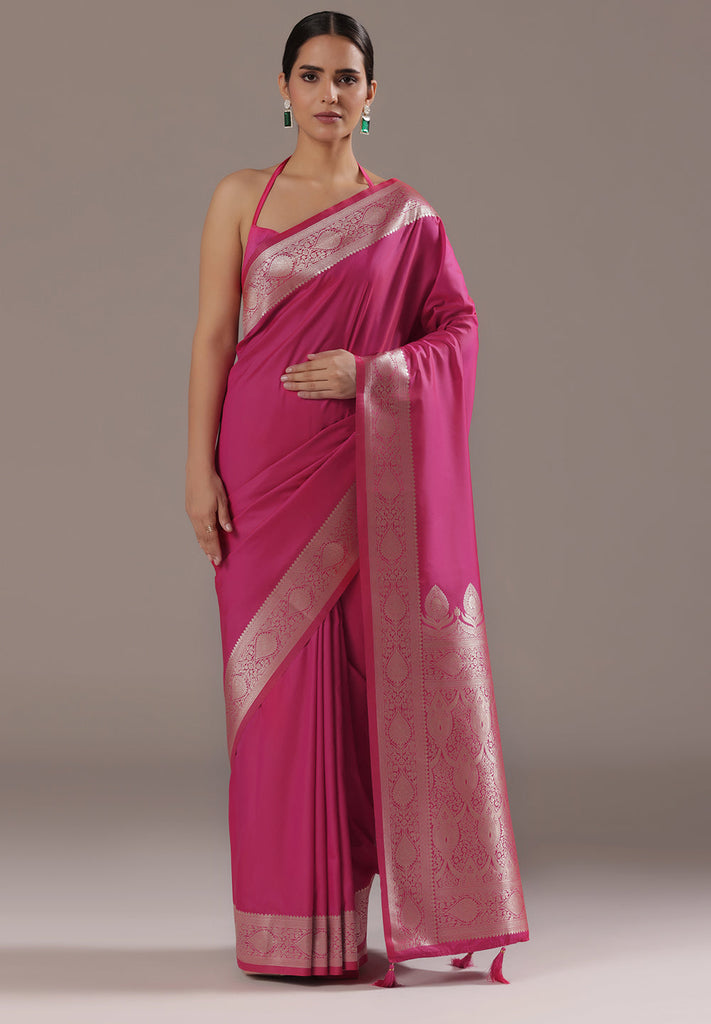 Timeless Banarasi Silk Saree with Intricate Zari Work