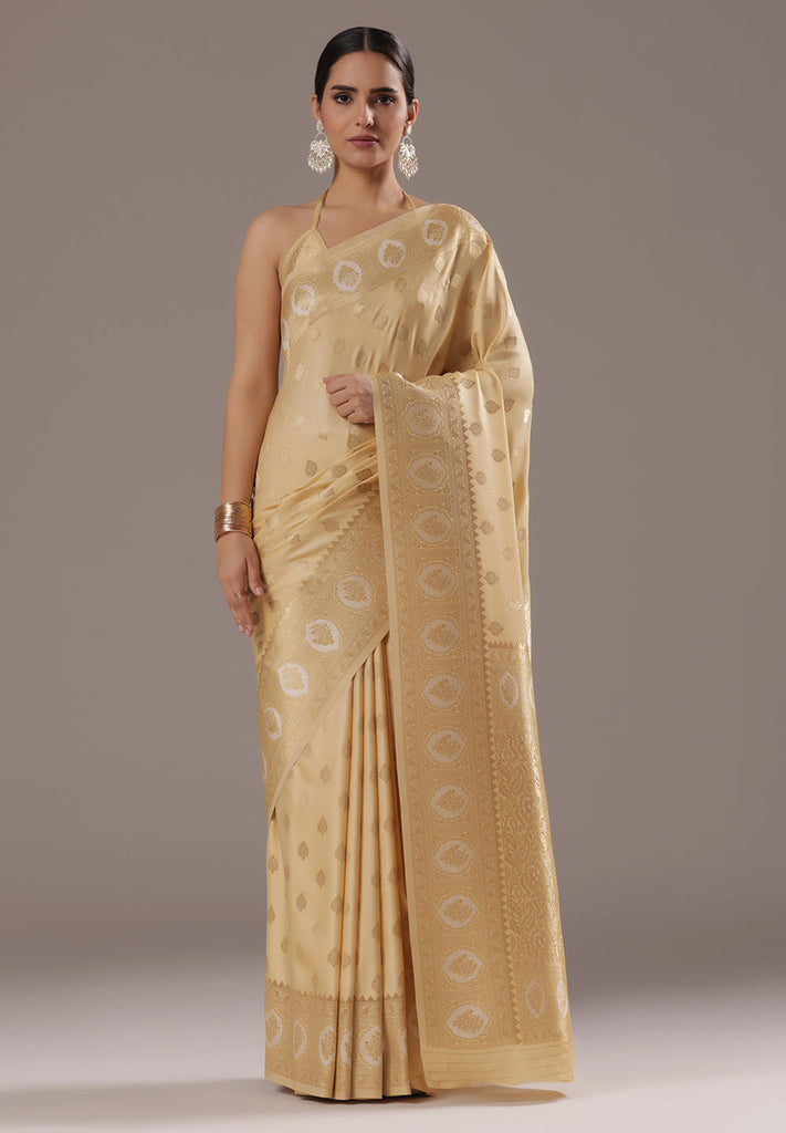 Banarasi Silk Saree with Classic Zari Work