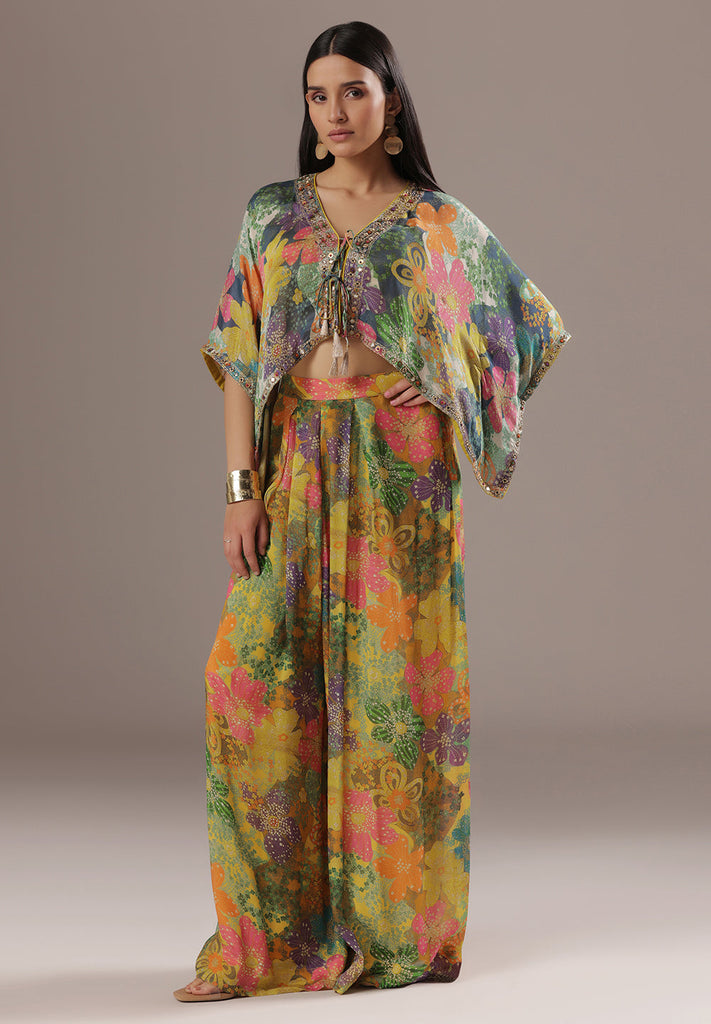 Shine Bright: Multi-Colour Mirror & Sequin Co-ord Set