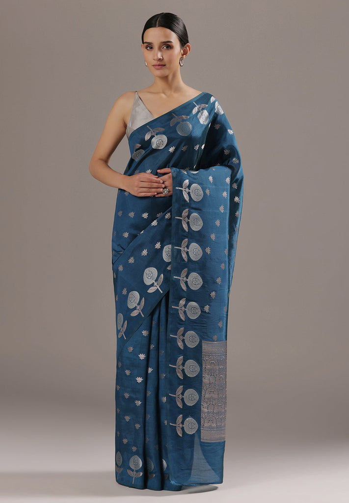 Banarasi Saree with Delicate Zari Work