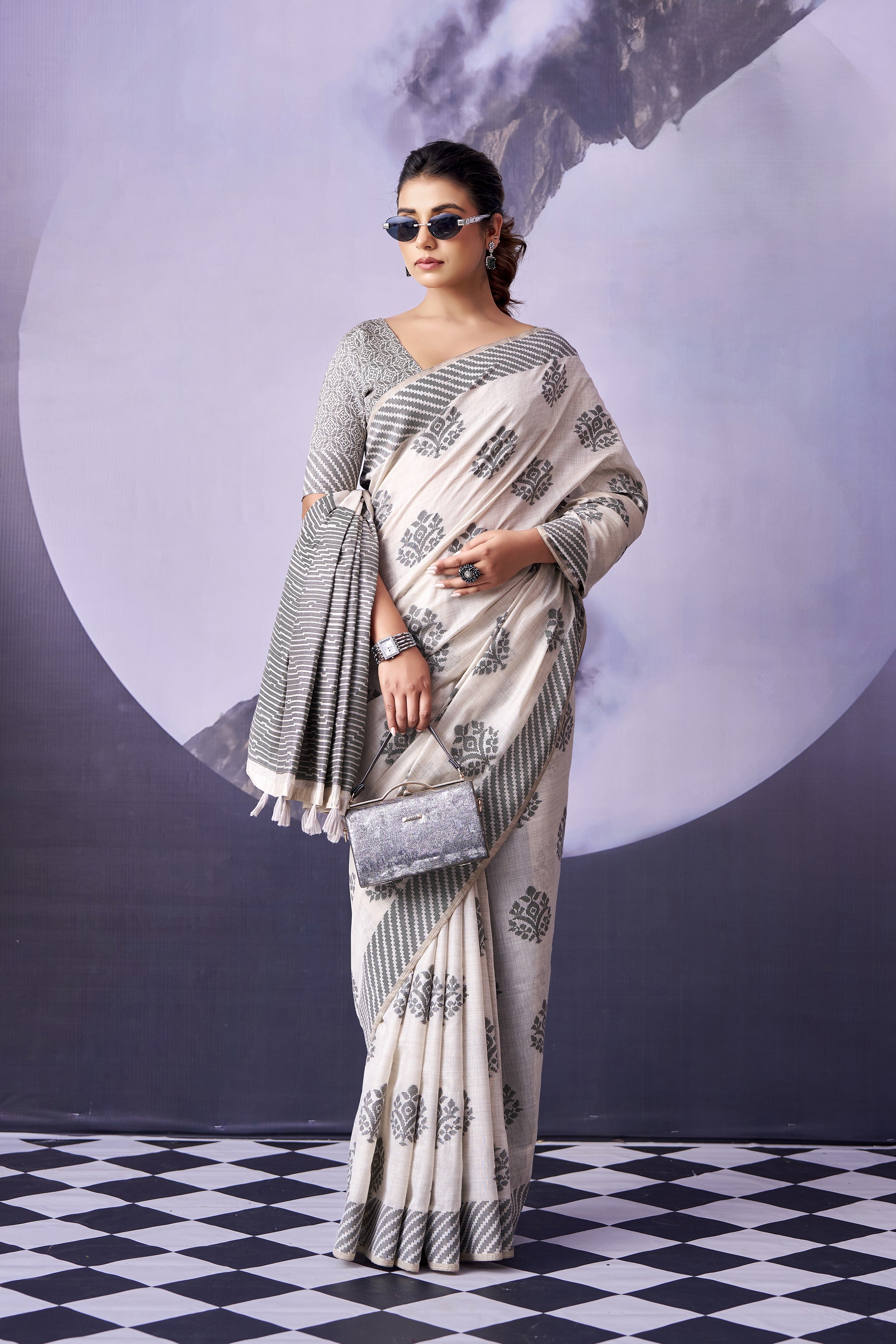 Elevate Your Everyday Style in Premium Printed Cotton Saree