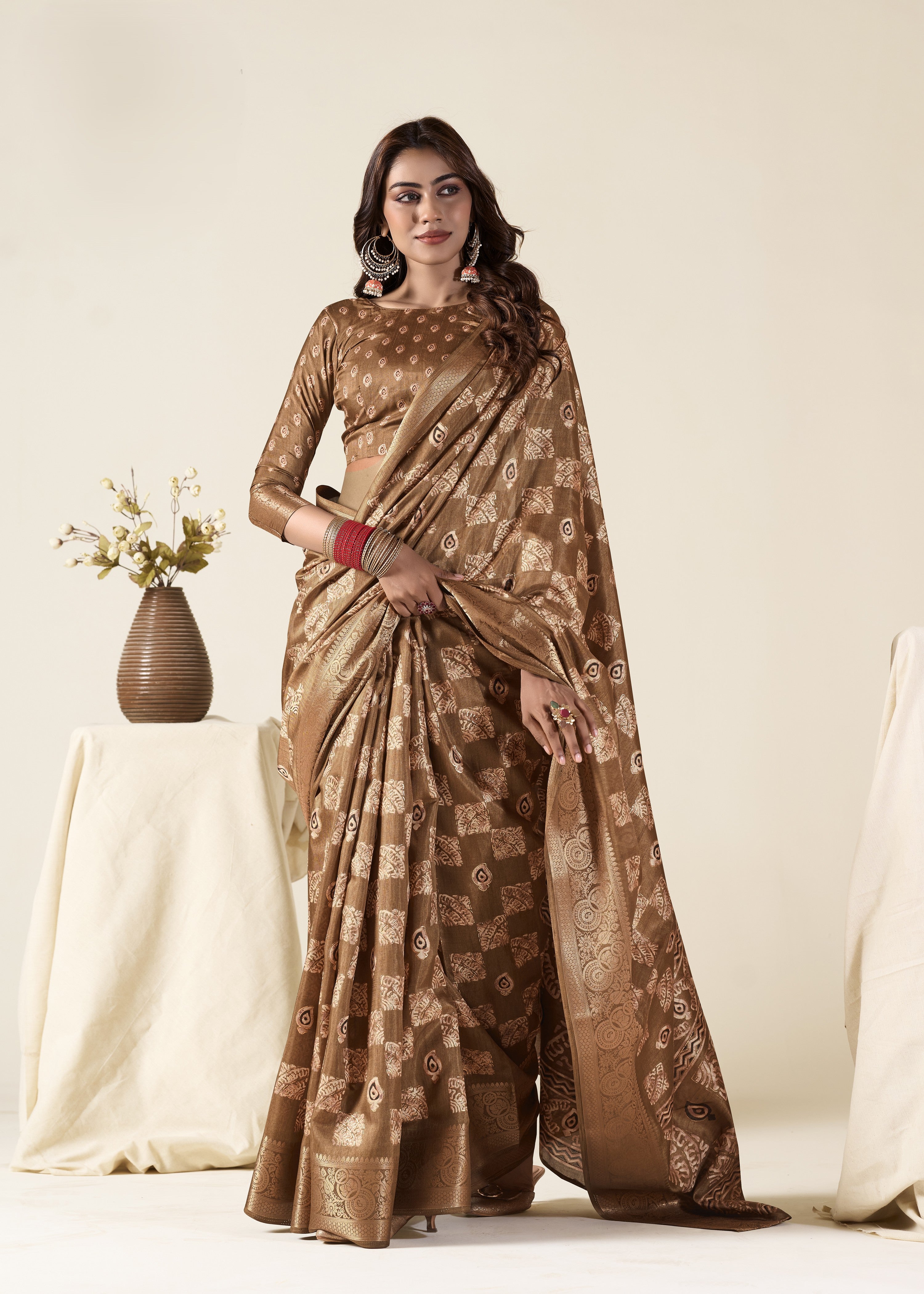 Timeless Printed Sarees In Rich, Elegant Hues