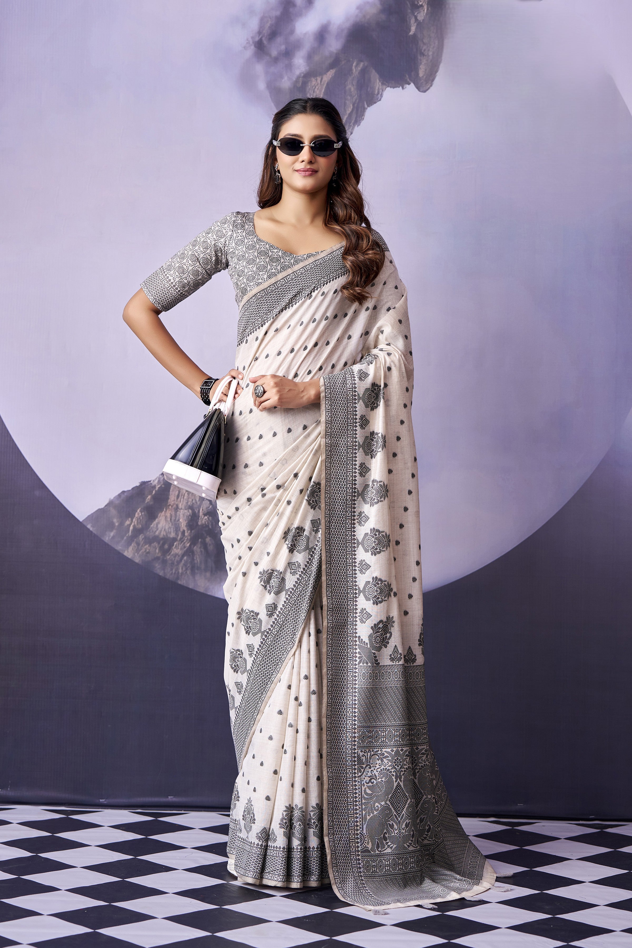 Elevate Your Everyday Style in Premium Printed Cotton Saree
