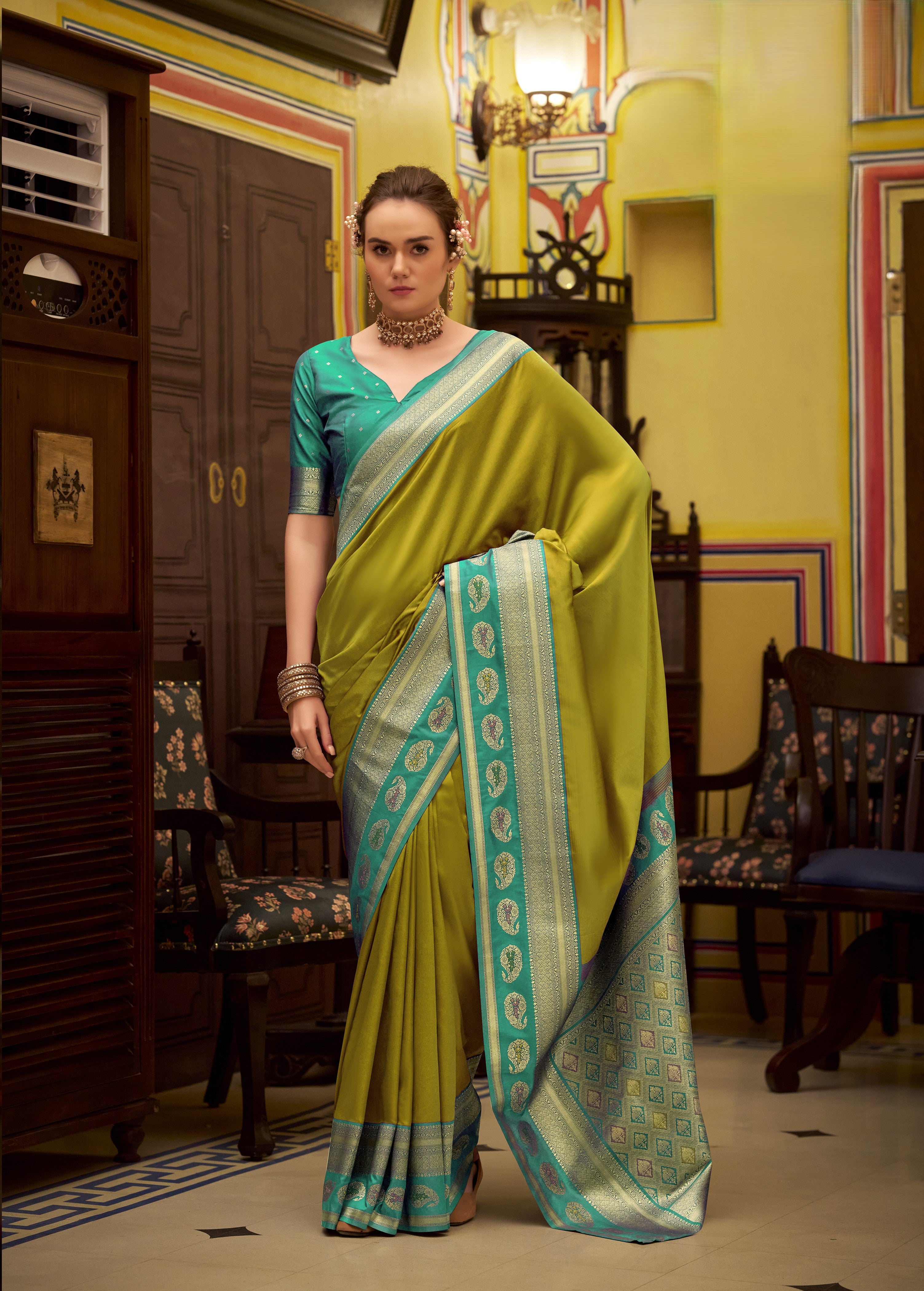 Festive Banarasi Silk Saree