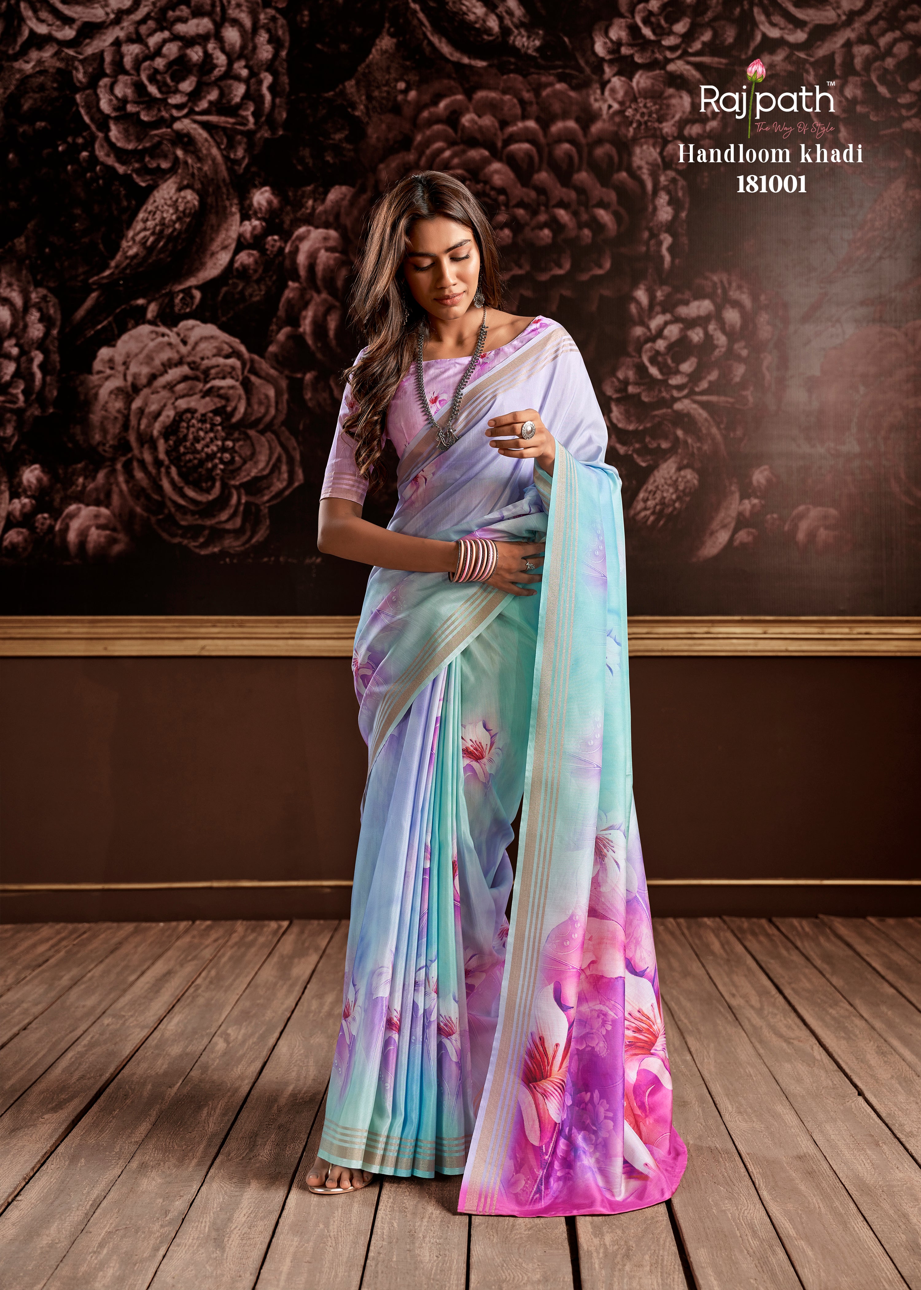 Silk Designer Printed Saree