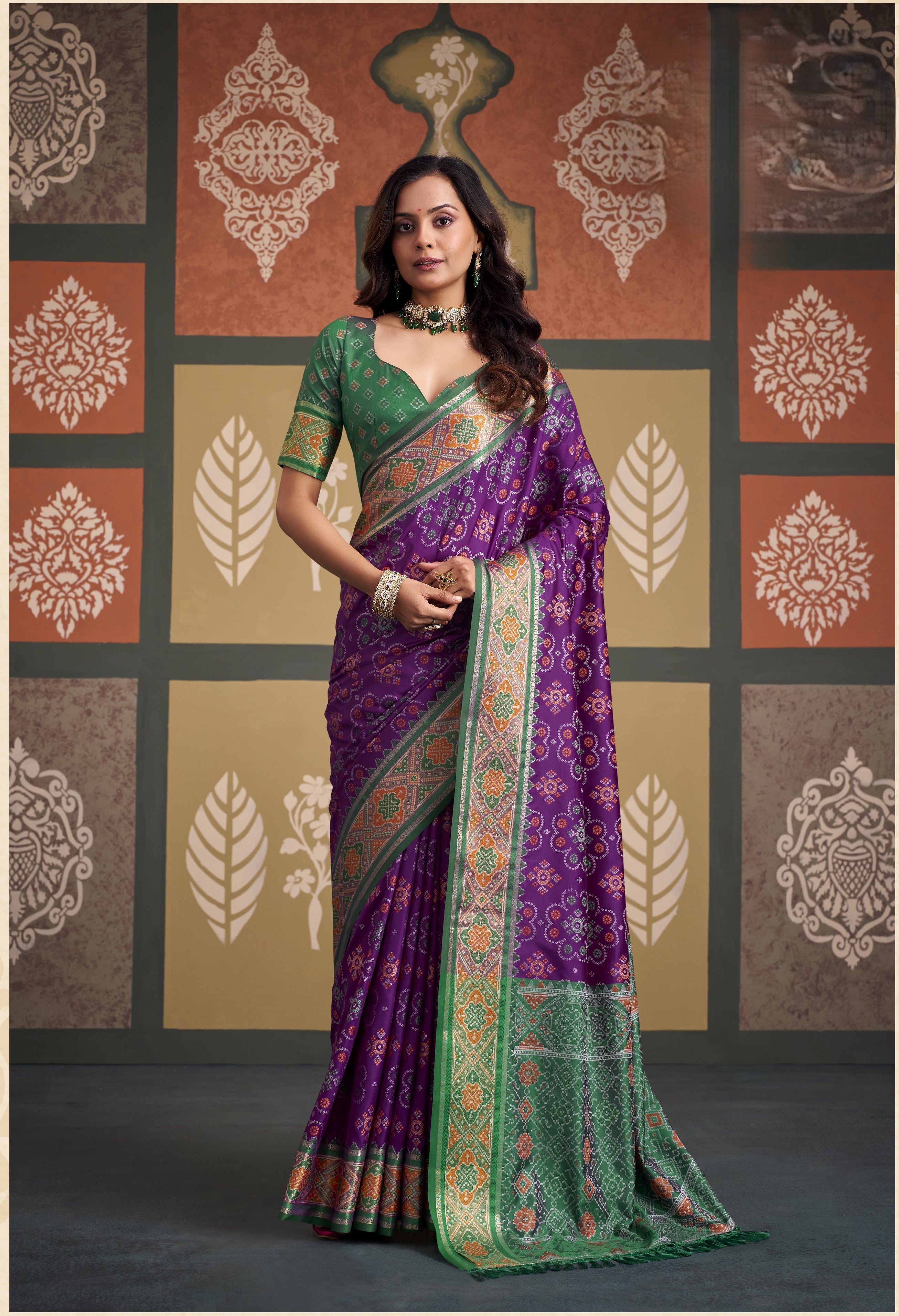 Patola Silk Designer Saree