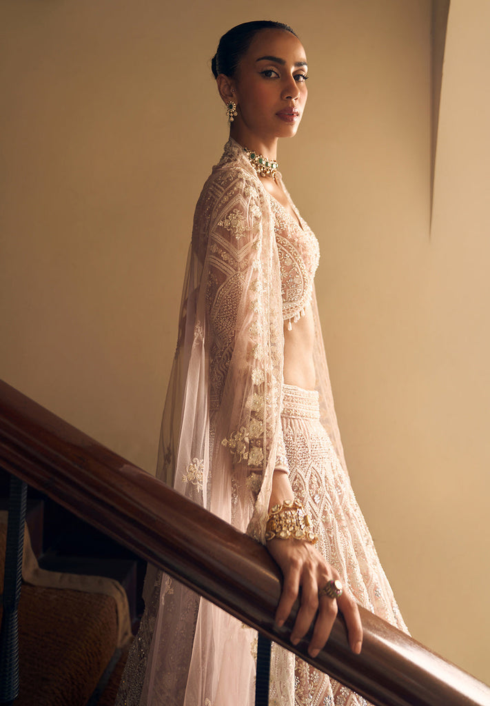 Shop Blossom Lehenga Set for Bride Online | Bombay Selections
