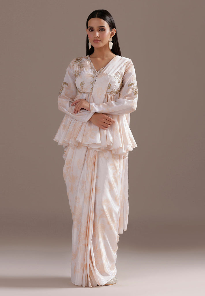 Shine Bright: Mangenta Colour Dori & Sequin Work Sharara