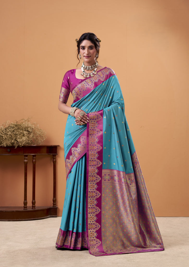Banarasi Satin Silk Designer Saree