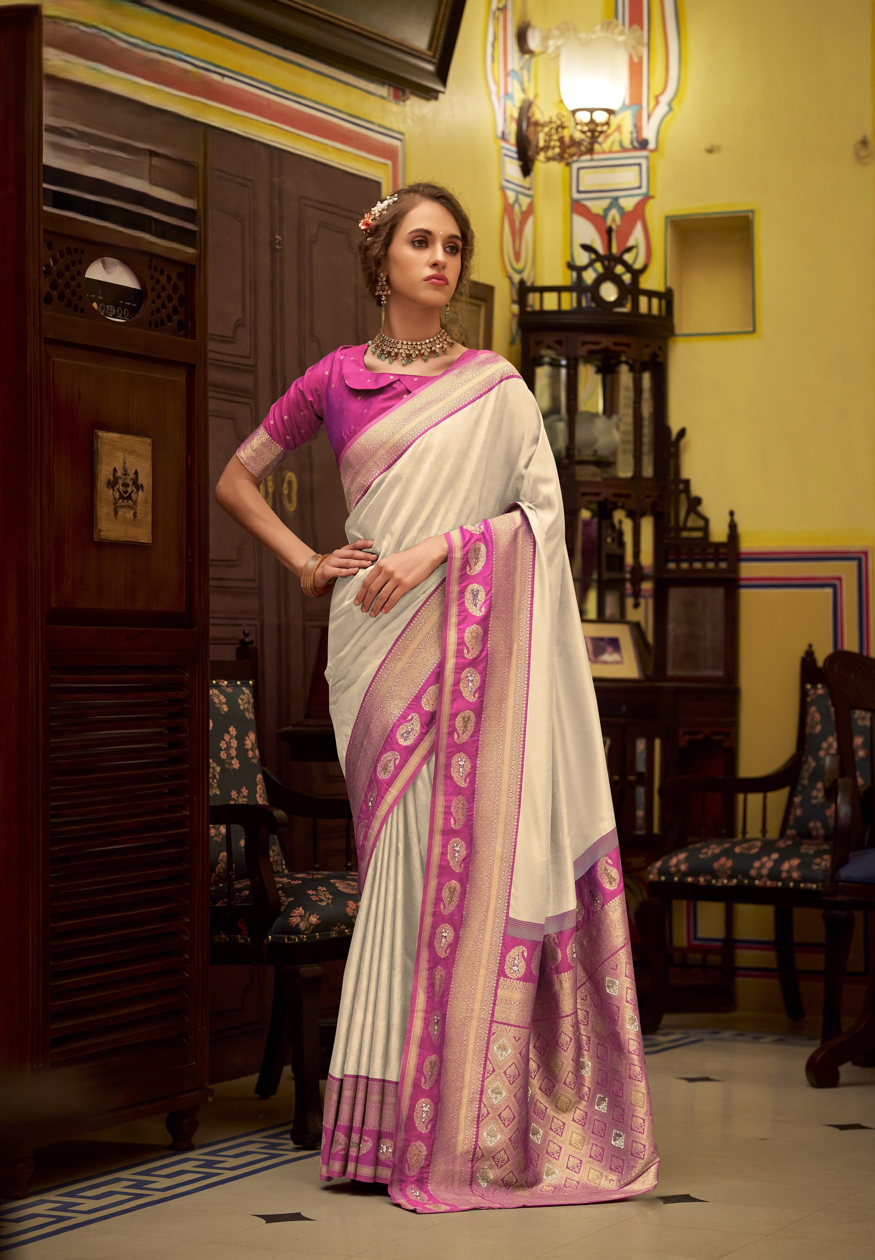 Festive Banarasi Silk Saree