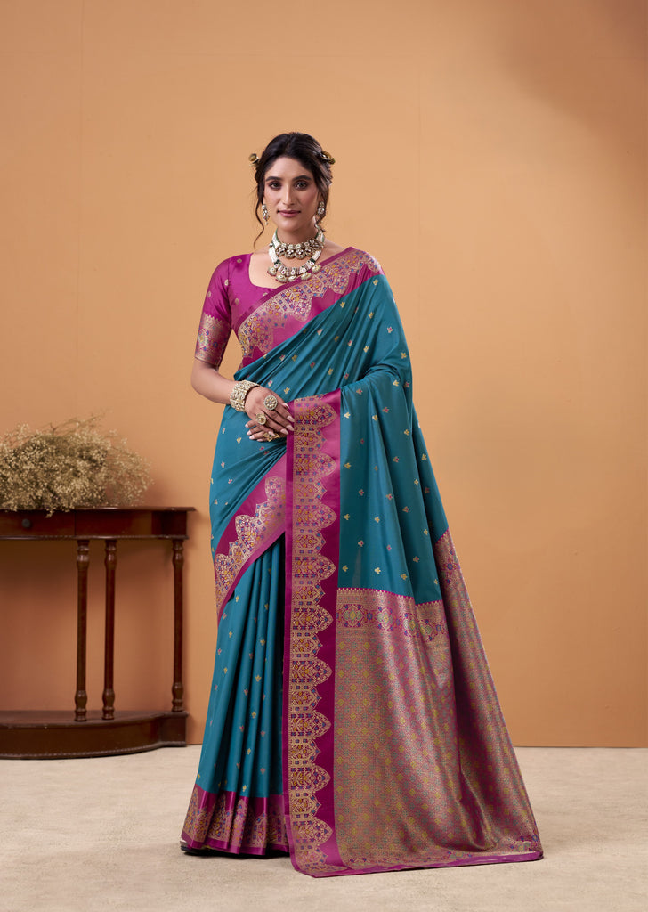 Banarasi Satin Silk Designer Saree