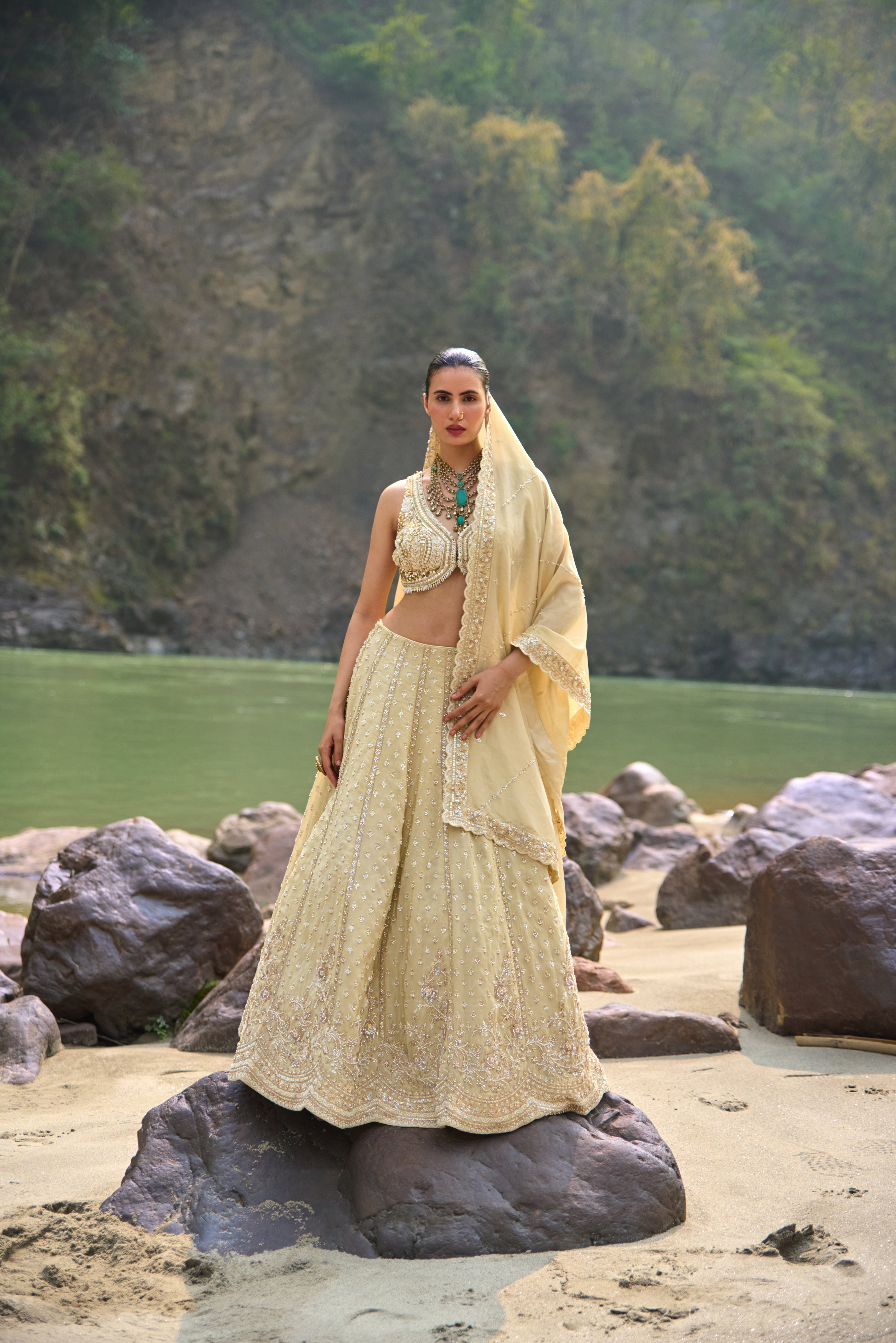 Royal Ivory Lehenga Set
