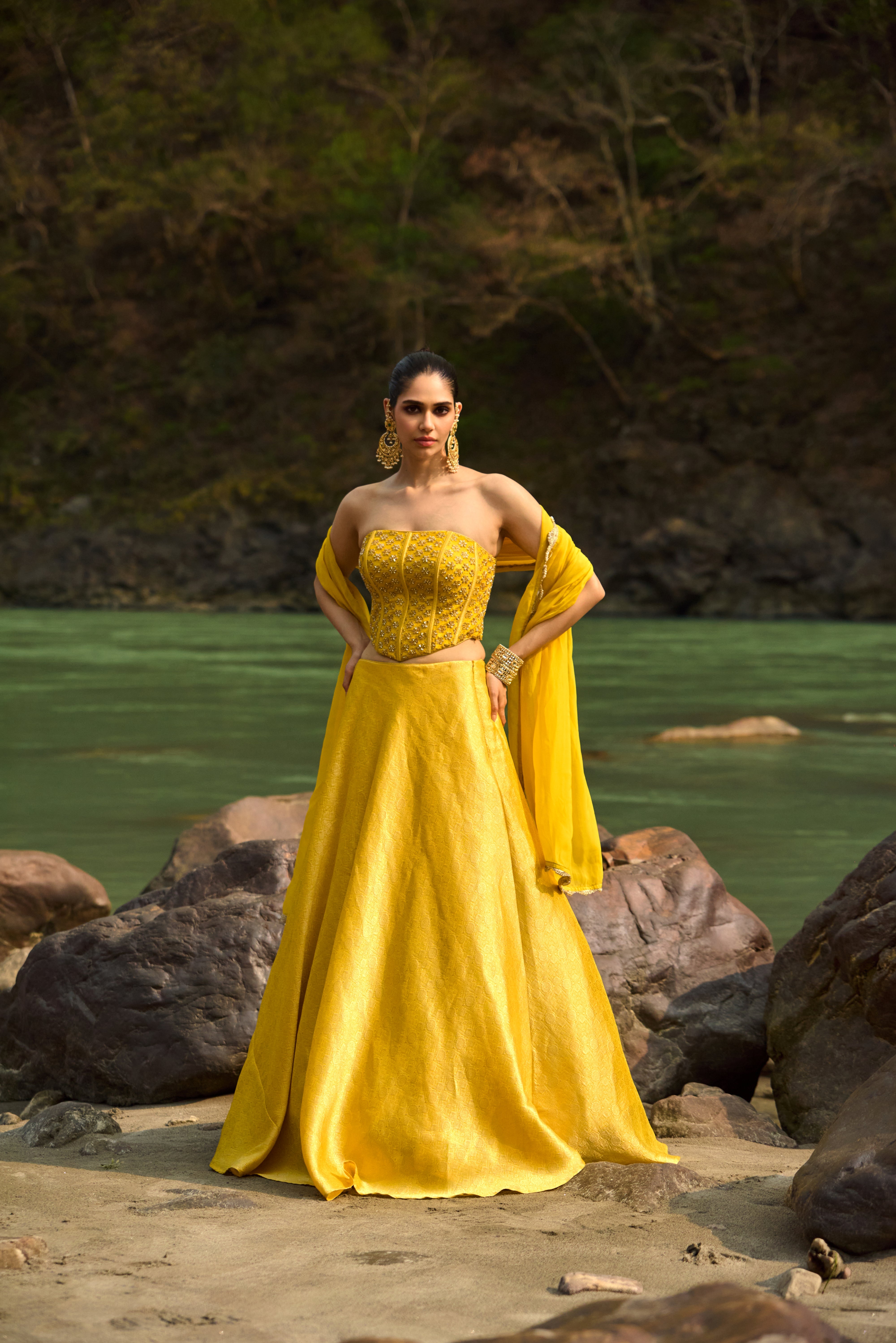Marogold Muse Lehenga Set