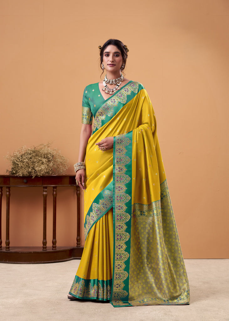 Banarasi Satin Silk Designer Saree