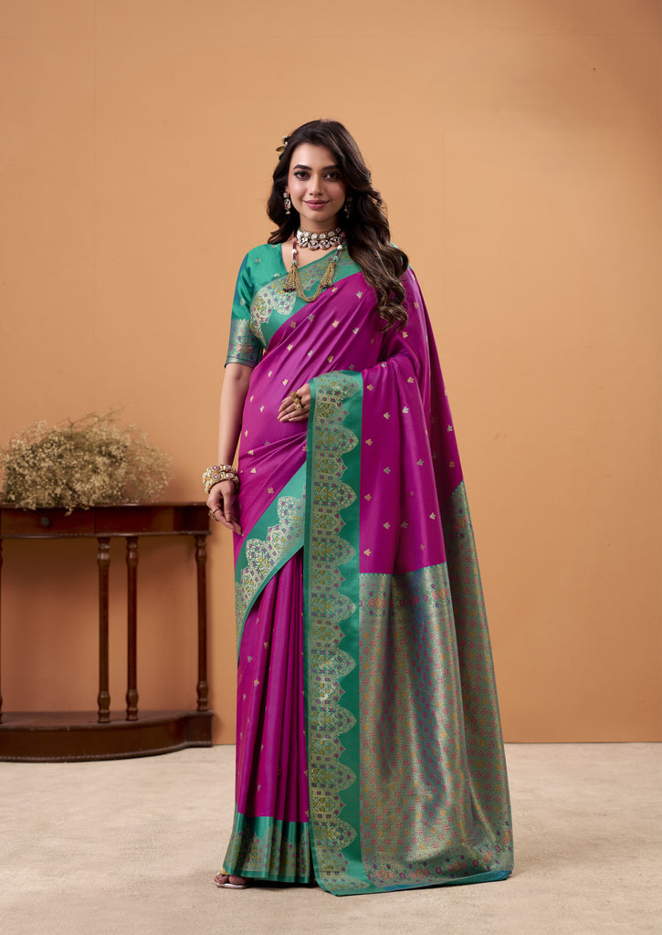 Banarasi Satin Silk Designer Saree