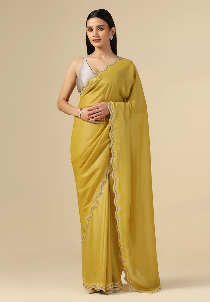 ZARKAN CUT WORK EMBROIDERY SAREE