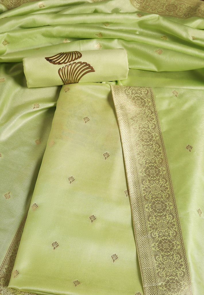 MeenaKari Elegance Art Silk Suit