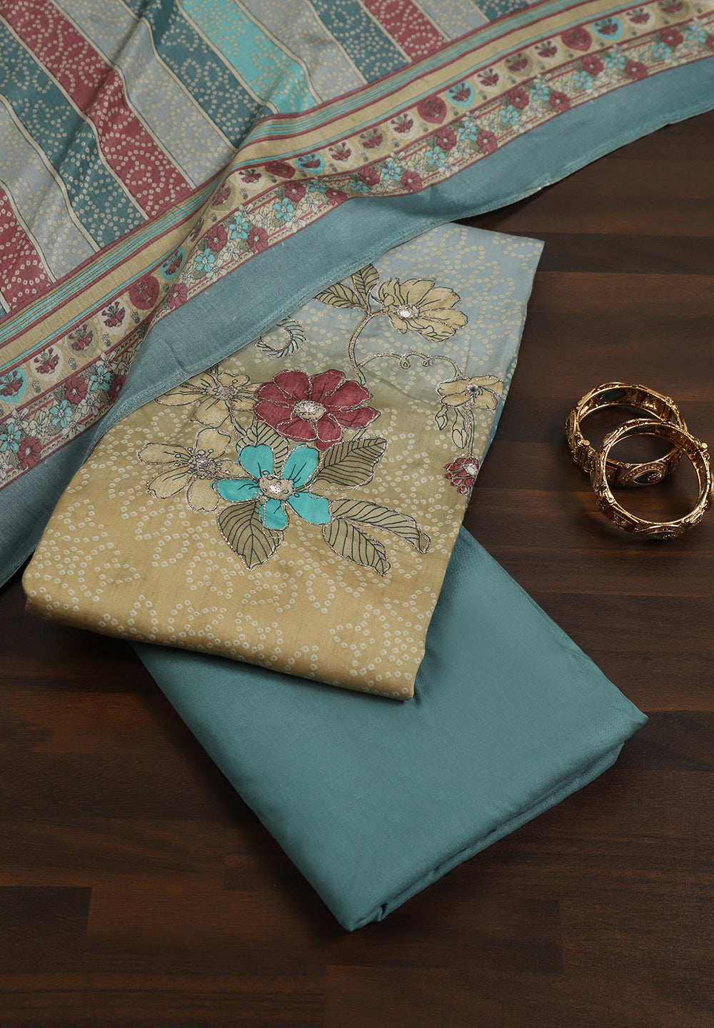 Muslin Cotton Fabric Suit Set