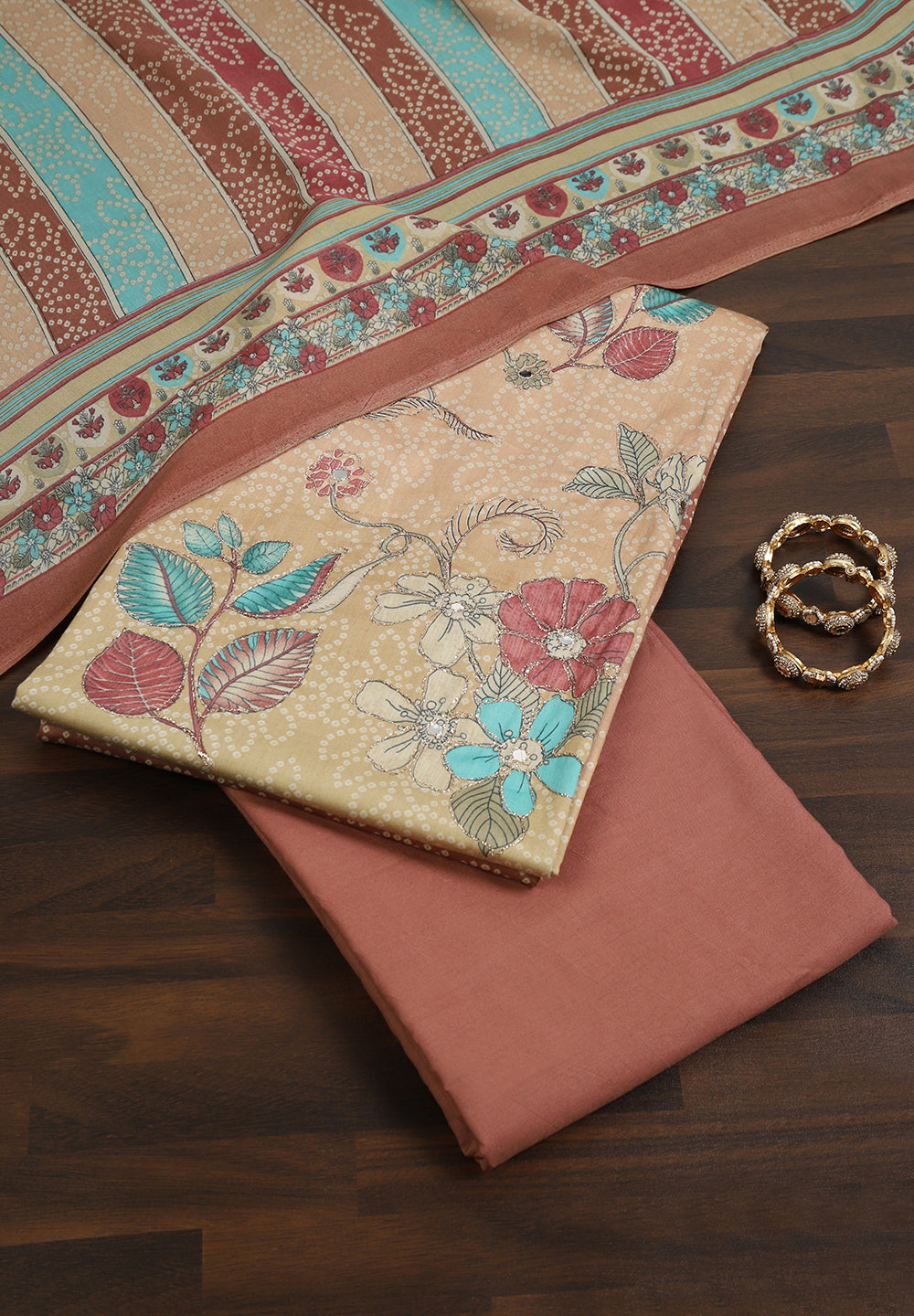 Muslin Cotton Fabric Suit Set