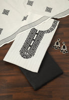 Cotton Unstitched Suit Fabric