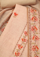 Peach Unstitched Suit Material