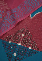 Fashionable Cotton Unstitched Suit